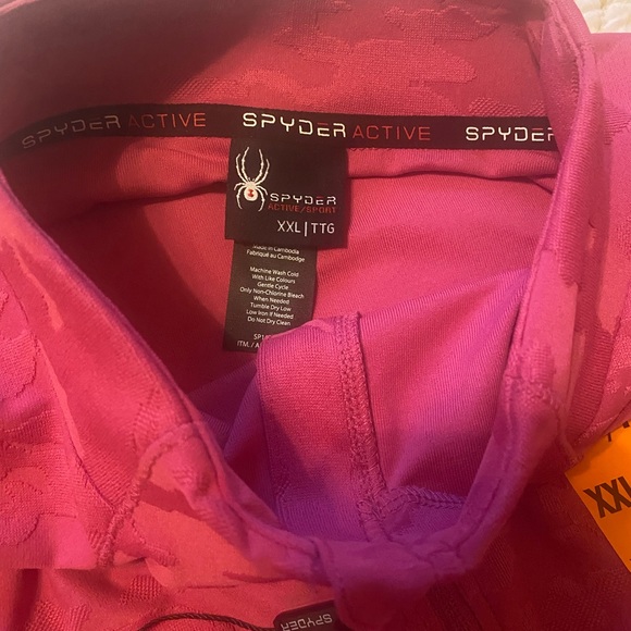 Spyder Shimmer 1/2 Zip Women’s Size XXL ( 47 A ) - Picture 4 of 5